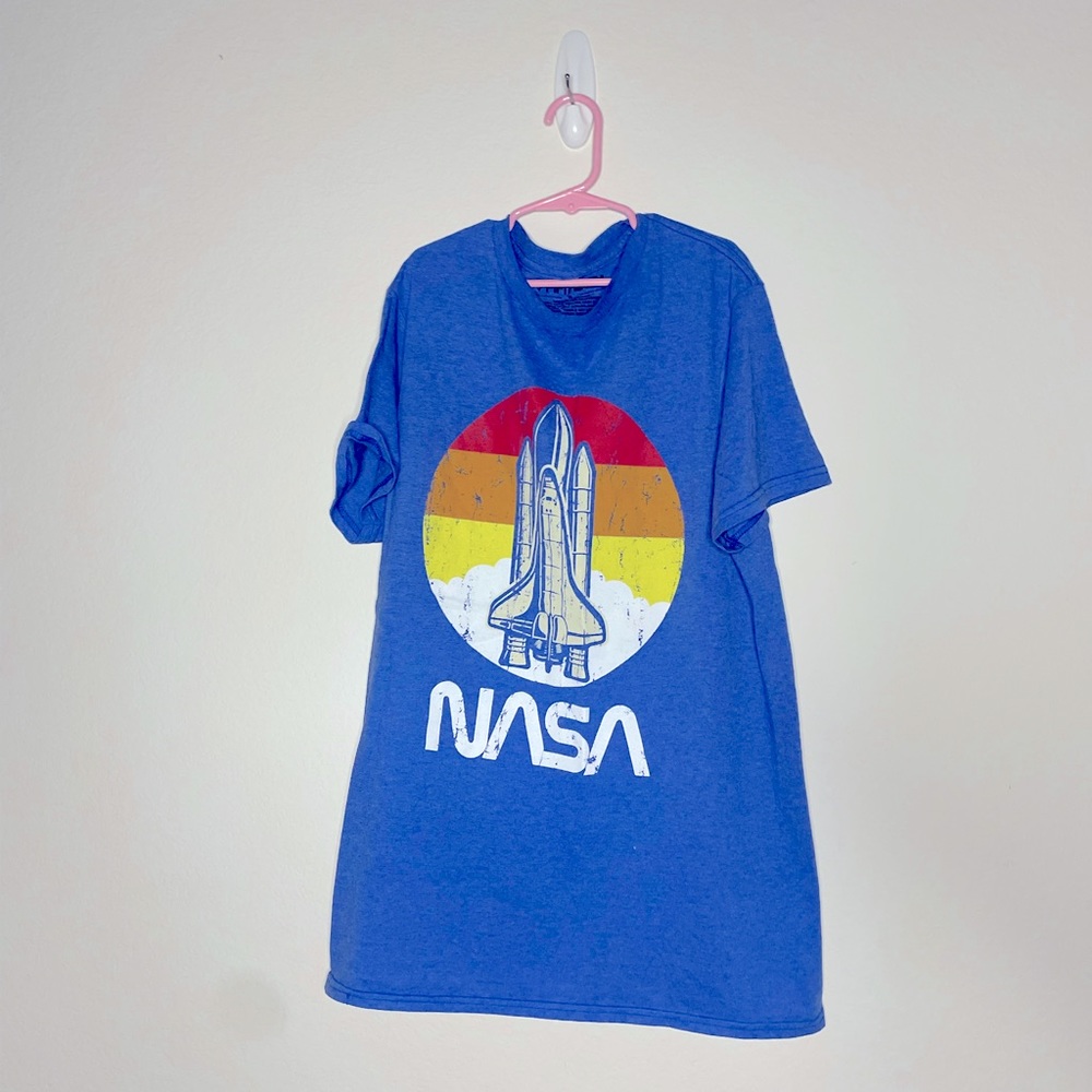 Blue NASA shirt